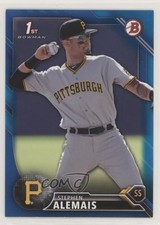 2016 Bowman Draft Draft Picks Blue 146/150 Stephen Alemais #BD-34 0q3