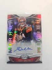 2019 PANINI CERTIFIED FOOTBALL MIRROR SIGNATURES BENGALS ANDY DALTON AUTO 26/40