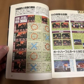 Virtua Fighter 2 Guidebook Sega Saturn, Character & Move Details, Used