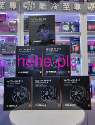 1PC Noctua NH-D15 chromax.Black, Dual-Tower CPU Cooler (140mm, Black) *Y