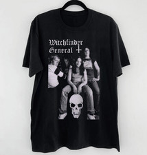 Witchfinder General Band Members Live Shirt Classic Black Unisex S-5XL ND1965
