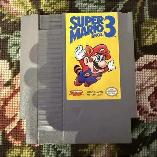 Nintendo Super Mario Bros. 3 Nintendo NES NTSC-U/C Game Cartridge