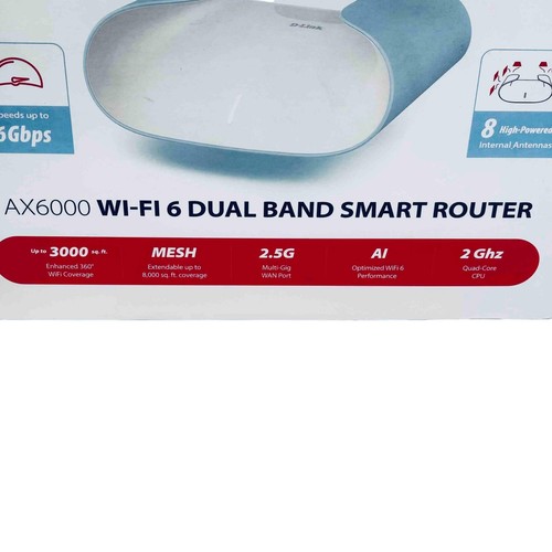 D-Link AQUILA PRO AI M60 AX6000 Wi-Fi 6 Dual Band Smart Router - Picture 12 of 16
