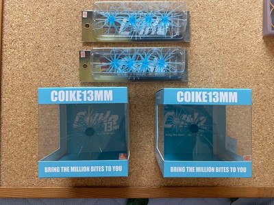 HIDEUP Old Coike 13mm Worm #262 Uzushio Blue Set 4pcs