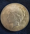 1922 Liberty Peace Silver Dollar - Circulated Ungraded
