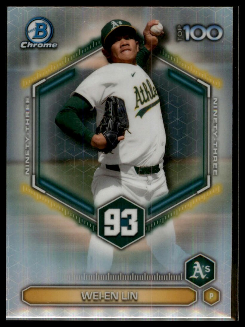 2026 Bowman #BTP-93 Wei-En Lin Bowman Scouts' Top 100