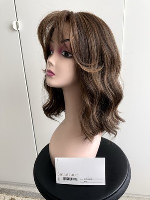 JON RENAU Maeve | Synthetic Lace Front Wig (Mono Part) Color 6F27 CARAMEL RIBBON