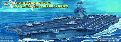 Trumpeter 05201 U.S. NIMITZ CVN68 AIRCRAFT CARRIER 1:500 Modellbausatz