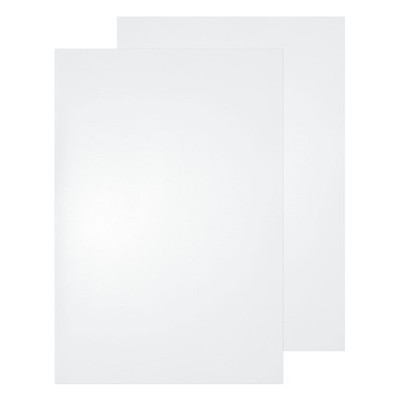 2 Stück Klare Plastikfolie 12''x8,3''x0,05'' Transparente PVC Platten für Flexibel