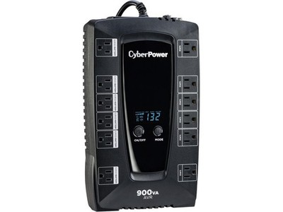 CyberPower AVRG900LCD Intelligent LCD UPS Systems - 900VA/480W, 120 VAC, NEMA