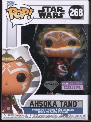 DR | Funko Pop! Star Wars | Ahsoka Tano #268 | Her Excl. w/Soft Protector