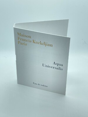 Maison Francis Kurkdjian Fragrances 2ML With Card.