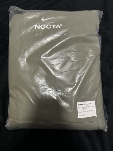 Nike x Nocta x Defective Garments Hoodie “Olive” Size XXL Brand New - 第 1/3 張圖片