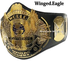 Winged Eagle Championship Attitude Era Wrestling Title Belt Replica 4mm Zinc NEW