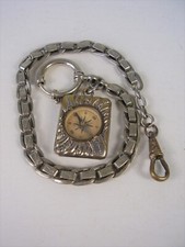 Antike Taschenuhren Kette mit Kompass um 1910/20