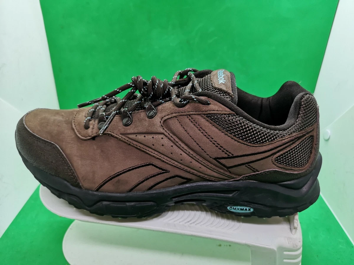 vinden er stærk ingeniør til bundet Reebok DMX Max Womens Leather Athletic Hiking Trail Shoes Size 9.5 Brown |  eBay