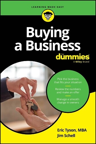 Eric Tyson Jim Schell Buying a Business For Dummies (Tascabile)