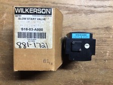 NEW Wilkerson S18-03-A000 Slow Start Valve, Pressure: 30-150psi, Ports: 3/8" NPT