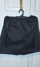 Women's Medium Short Half Slip, Black, 100 Nylon, Vintage, GUC, Nice