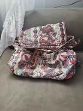 Sakroots Flap Backpack 3 Inner Pockets Convertible backpack straps