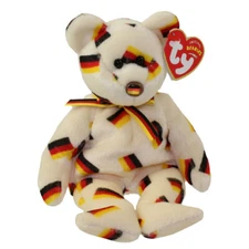 TY Beanie Baby - DEUTSCHLAND the Bear (German Exclusive) (8.5 inch) - MWMTs