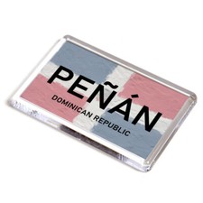 FRIDGE MAGNET - Penan - Dominican Republic Flag