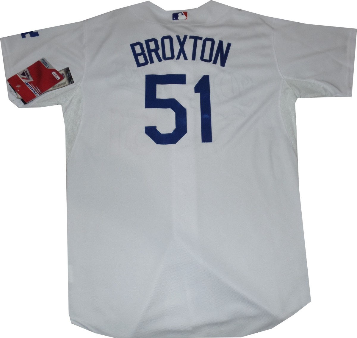 Los Angeles Dodgers Jonathan Broxton Authentic Cool Base Majestic