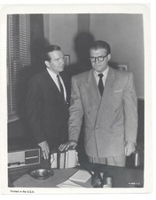 George Reeves 1953 Adventures Of Superman 8x10 Original Hayden Rorke CLARK KENT