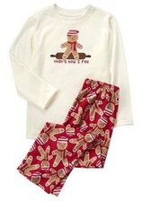 NWT Gymboree Christmas Boys GingerBread Pajama Set That's How I roll Many sizes