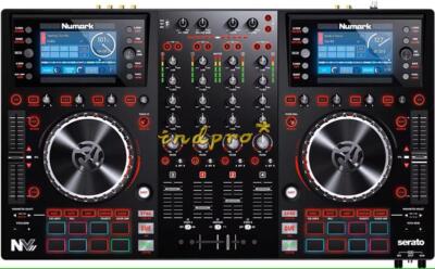 Numark NVII supports Serato with screen DJ controller and disc player