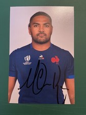 PEATO MAUVAKA - FRANCE RUGBY SIGNED 6X4 PHOTO