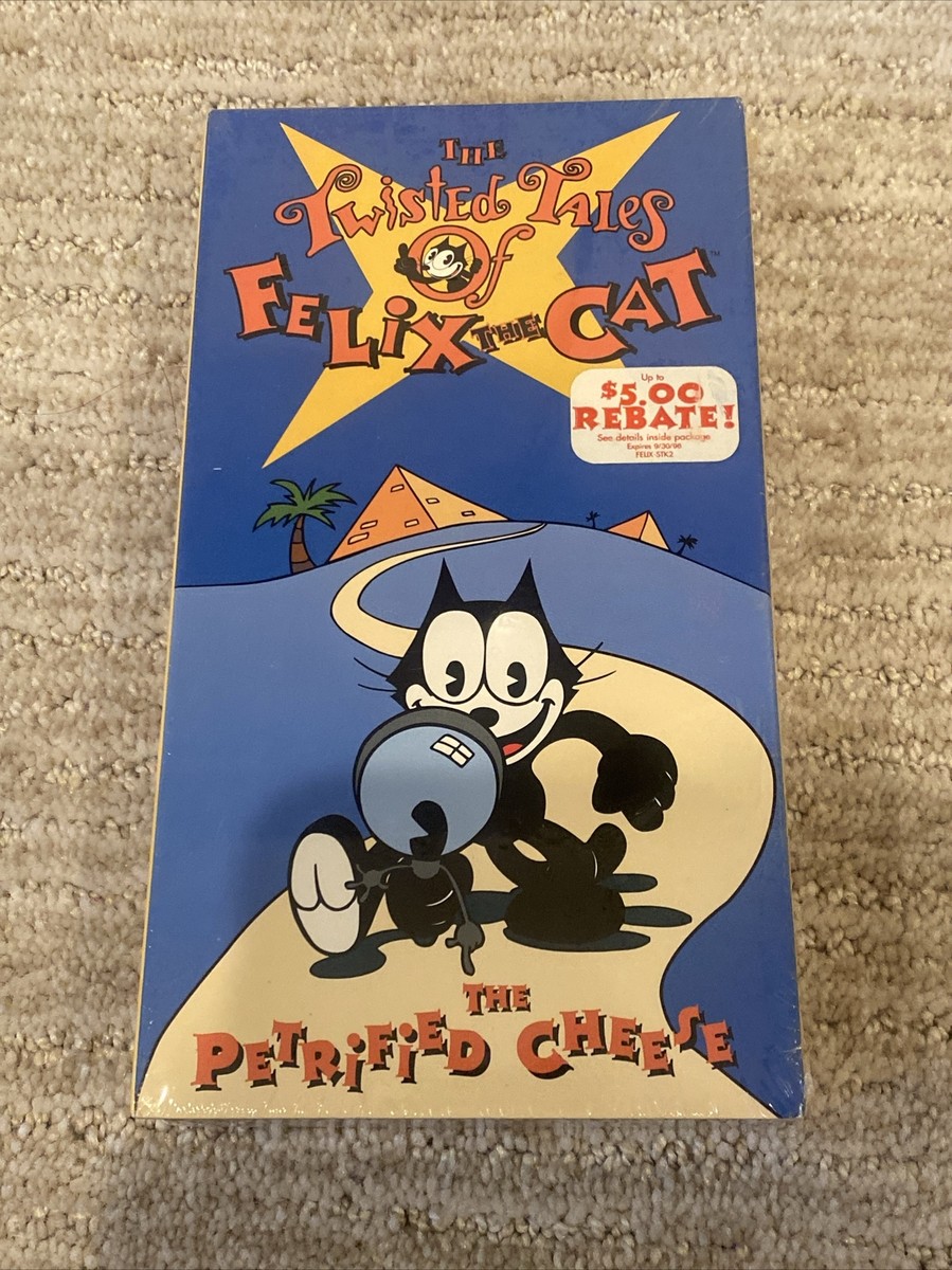 The Twisted Tales of Felix the Cat - The Petrified Cheese (VHS
