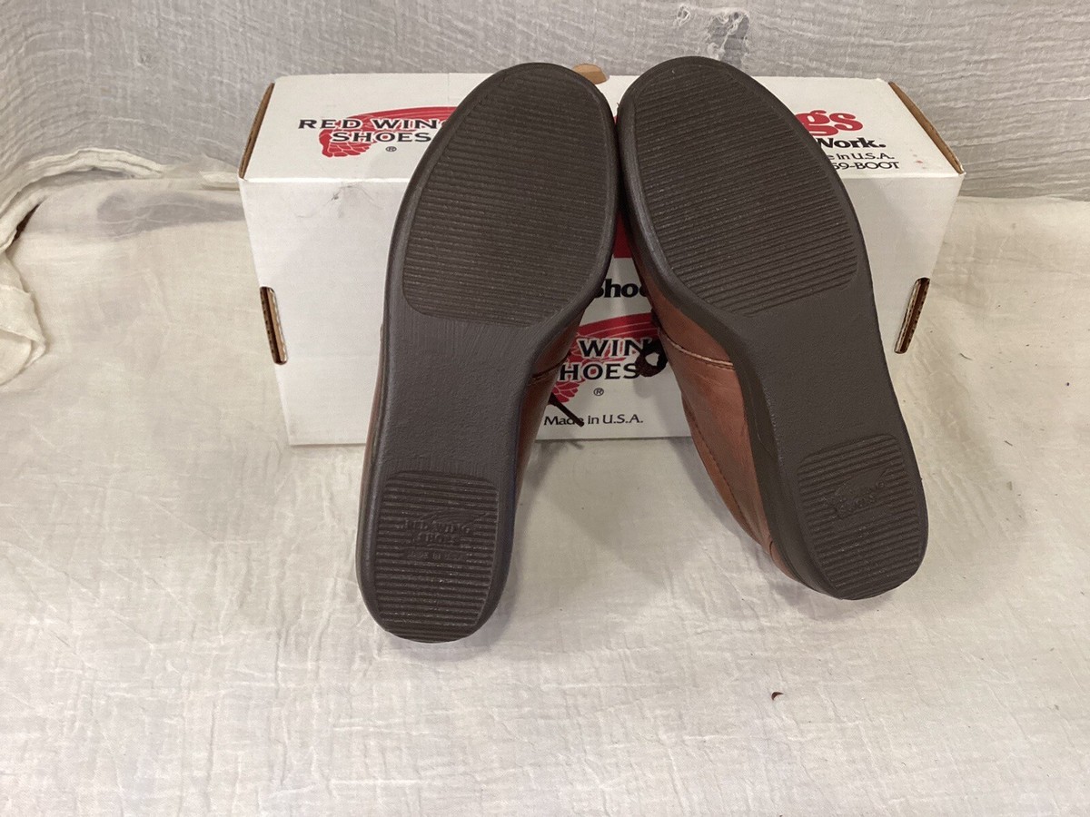 RED WING USA 8601 BROWN DUNOON MOC TOE TIE OXFORD NEW w BOX NIB
