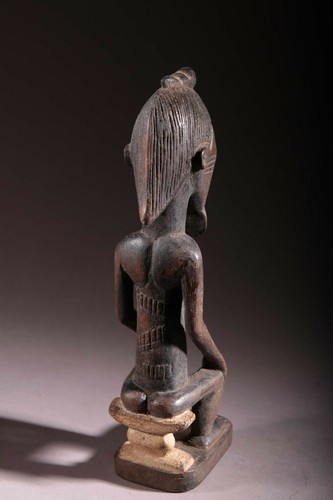 Art africain Statuette Baoulé 1768 - Photo 7 sur 12