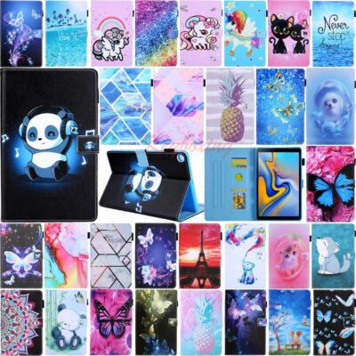 For Samsung Tab A8 10.5/A 10.1/A7 10.4/A7 Lite Magnetic Flip Leather Case Cover