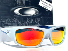 NEW Oakley VALVE Matte Fog Grey POLARIZED Galaxy Ruby Mirror Lens Sunglass 9236