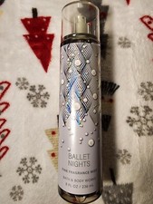 BATH  BODY WORKS BALLET NIGHTS FINE FRAGRANCE MIST SPRAY OZ NEW