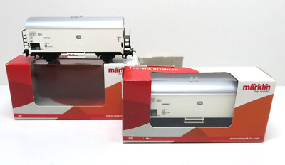 2 gleiche Kühlwagen ''Interfrigo'' der DB, Märklin HO, OVP, 4415, OVP, AV