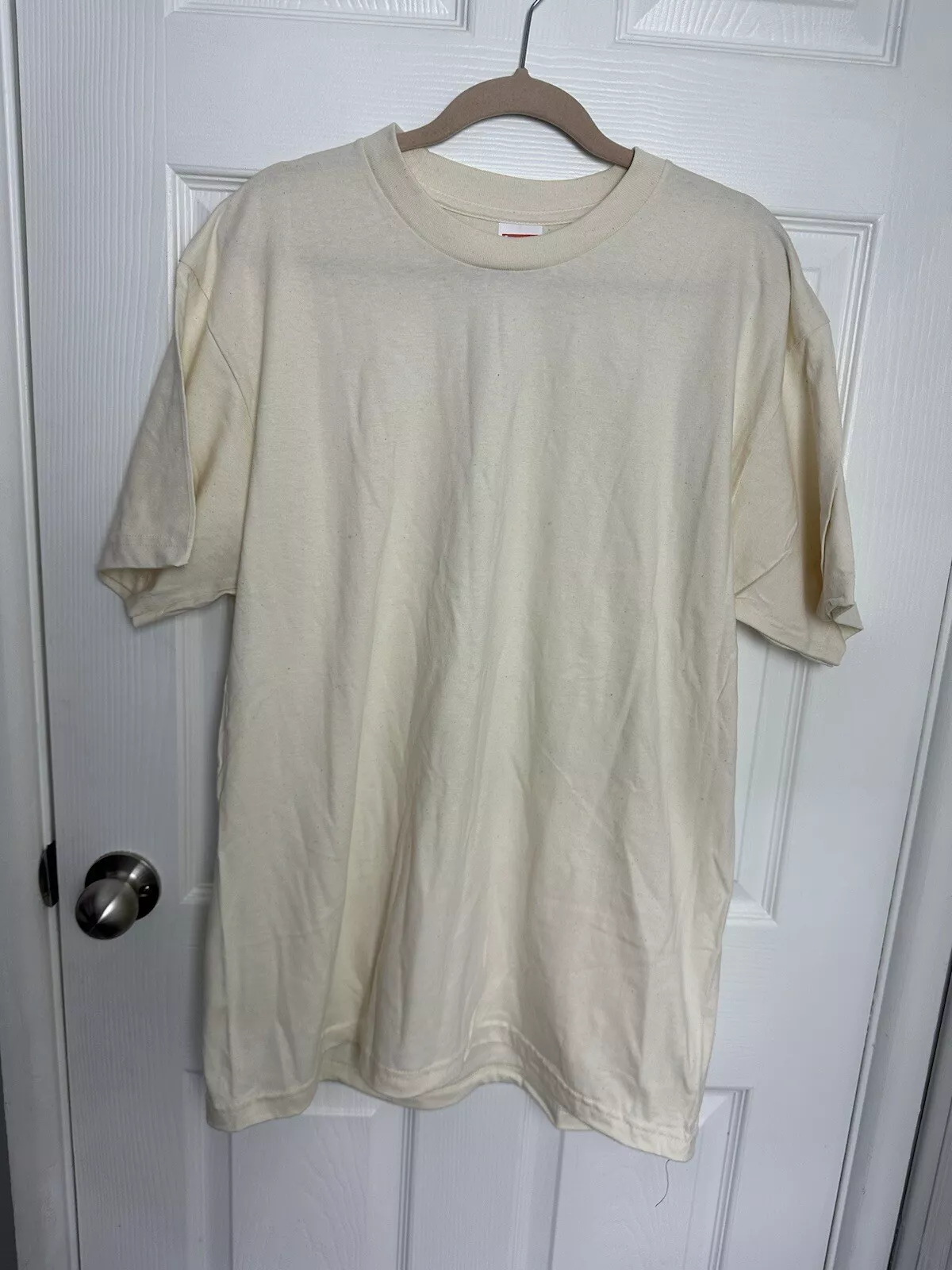 T shirt homme blanc Supreme neuf taille XL   blanc cassé naturel   authentique