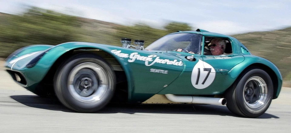 Race Car1 18Le Mans24Racing Custom Built1960s Vintage GT Concept Carousel Gray12 - Image 3 of 4