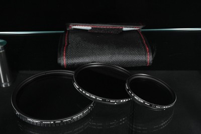 K&f Concept 82mm NANO-X PRO Variable ND2-ND32 ZOMEI 2-400 67mm 49mm 3PCS Filter
