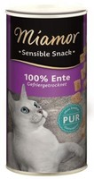 Miamor Sensible Snack Leckerlies Ente Pur 12X 30G Katzensnack Leckerlie