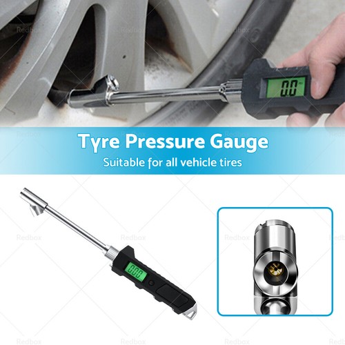 30 PSI Tire Pressure Guage Digital Car Bike Truck Air Meter Tester Tyre