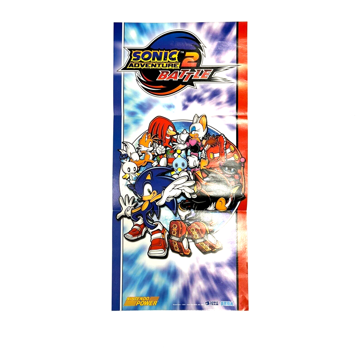 2002 Official Sonic Adventure 2 Battle Gamecube Nintendo