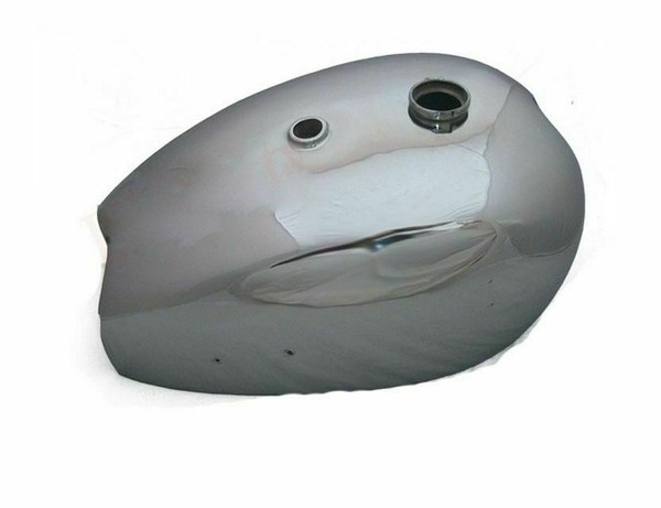 Bsa Gold Star A7 A10 Super Rocket Aluminium Kraftstofftank Chrom Ecs-image