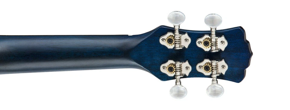 Luna Model Great Wave Graphic Soprano Size Acoustic Ukulele with Gig Bag - Sale! - Image 3 of 4