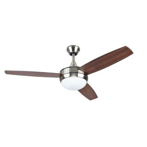 Harbor Breeze Ceiling Fan 44 In 3 Blade Indoor Brushed Nickel Led