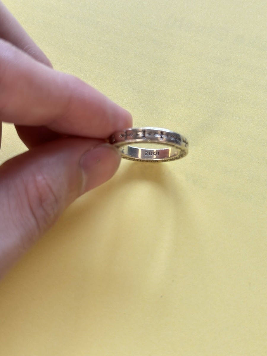 Vintage 2001 Chrome Hearts NYC F*** You Ring 3MM 100 Vintage 2001 Chrome Hearts NYC F*** You Ring 3MM 100