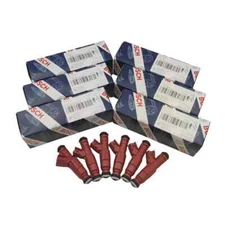 6Pcs Bosch Fuel Injector 0280156161 Fits For 1999-2004 Jeep 4.0L I6 12 hole OEM