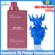Geeetech 405nm ABS Like Resin 1000g Blue High Quality for LCD/DLP 3D Printer